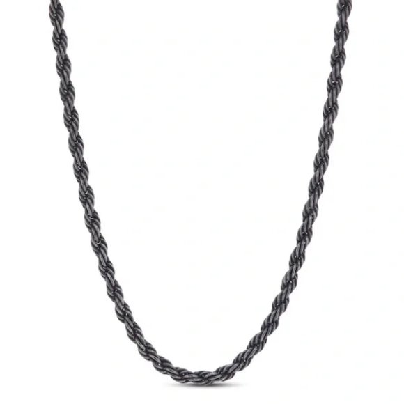 Boutique Other - Stainless Steel Rope 3mm Chain Necklace Unisex
